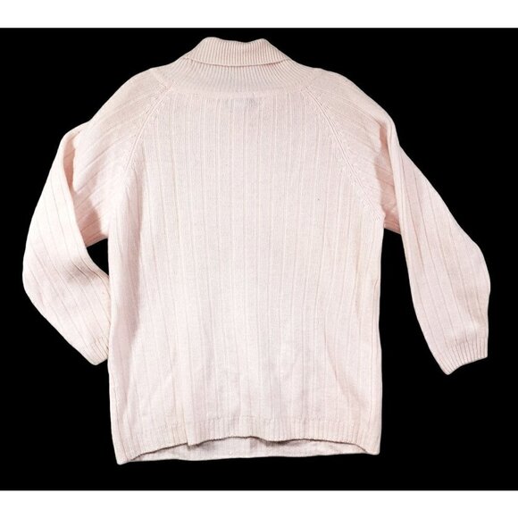 Vintage Sweater Womens Sz S Lambswool Angora Turtleneck SML Sport Y2K 90s 80s - Picture 2 of 9